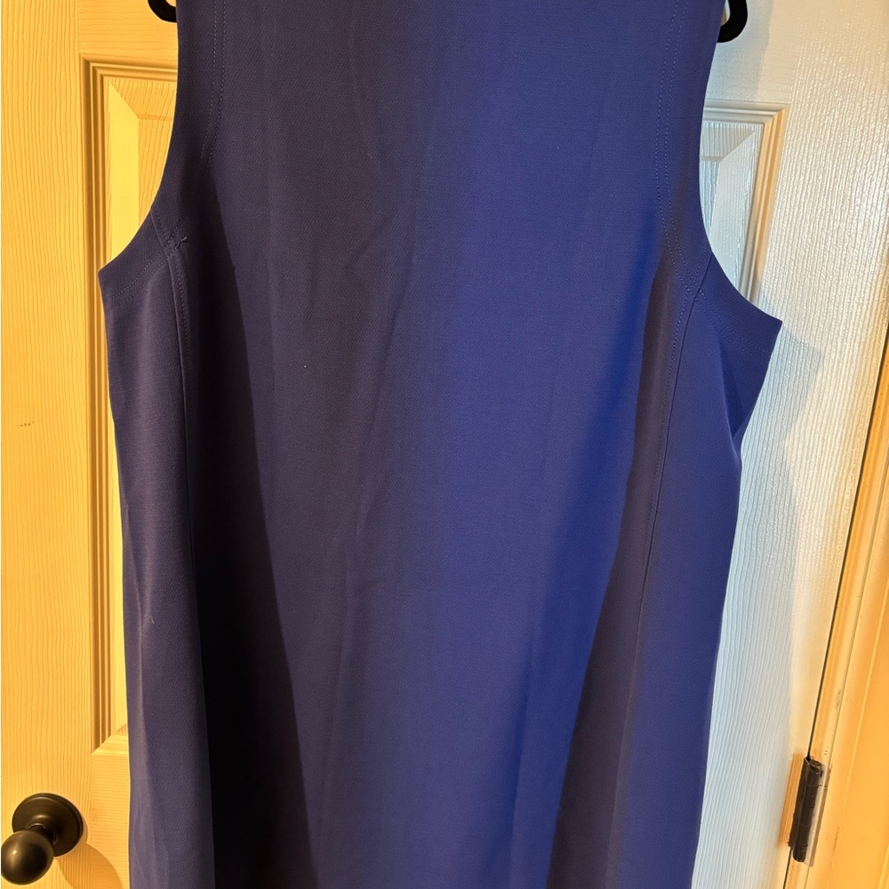 RACHEL Rachel Roy Blue Midi Dress 2X - Picture 6 of 10